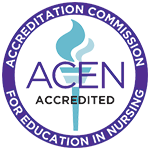 Accreditation commission for education in nursing logo