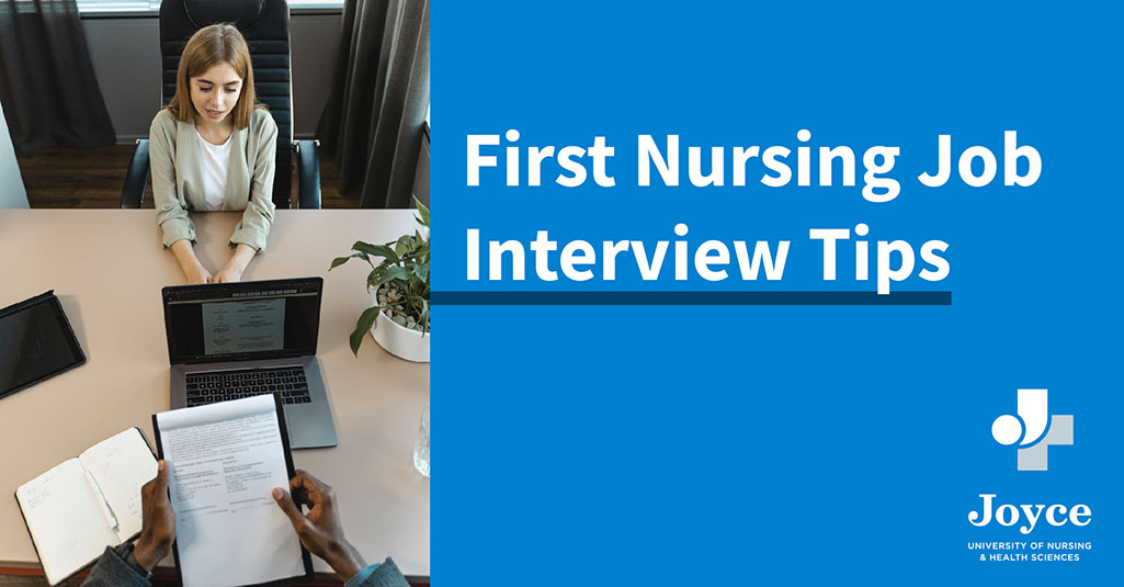 nurse interviewing for a job