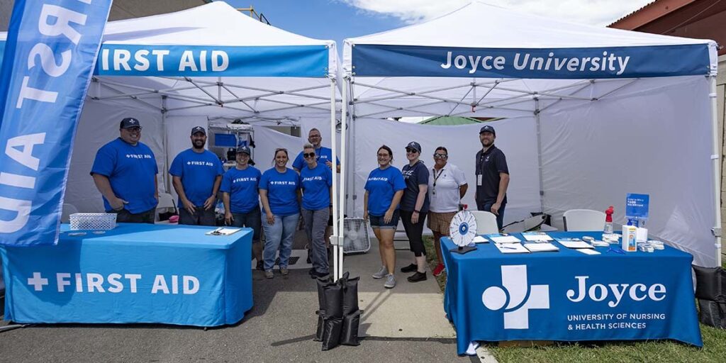 Joyce University Volunteers at Craft Lake City