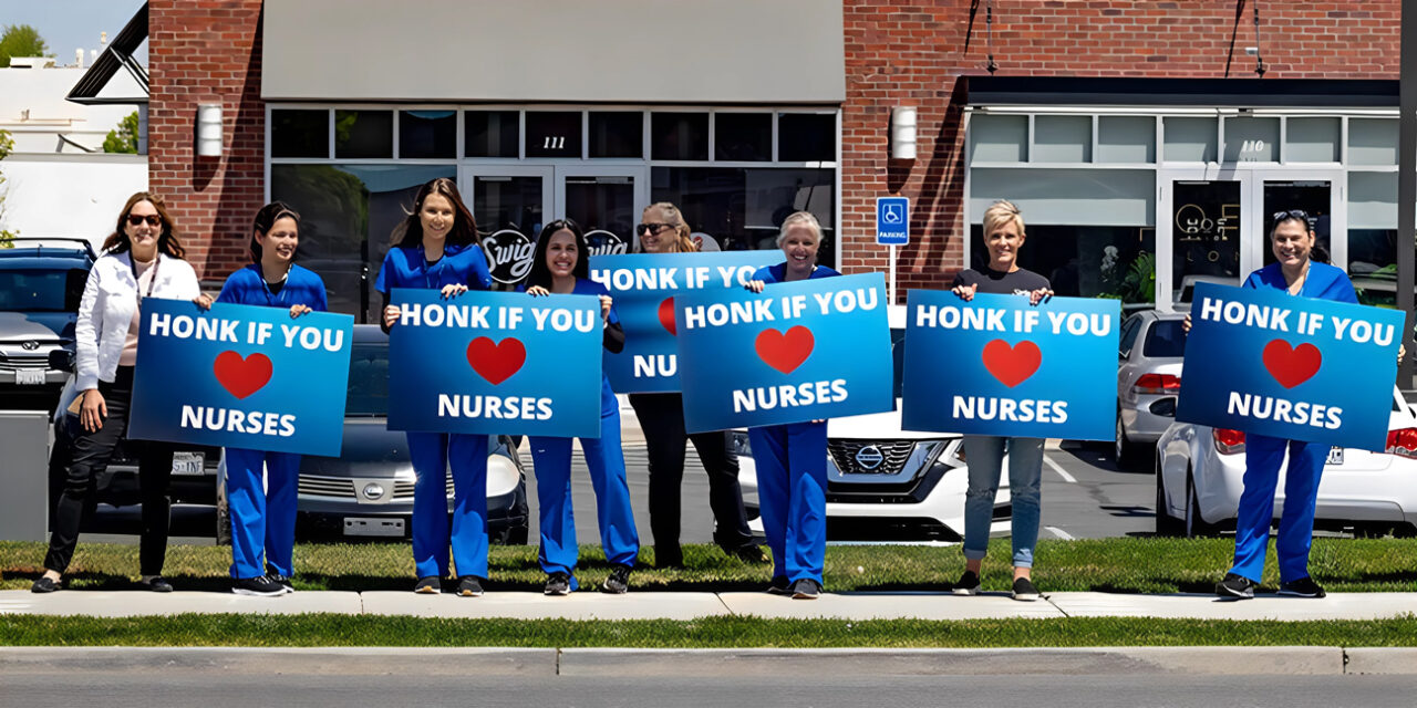 Nurses Day Celebration Honk If You Love Nurses Signs