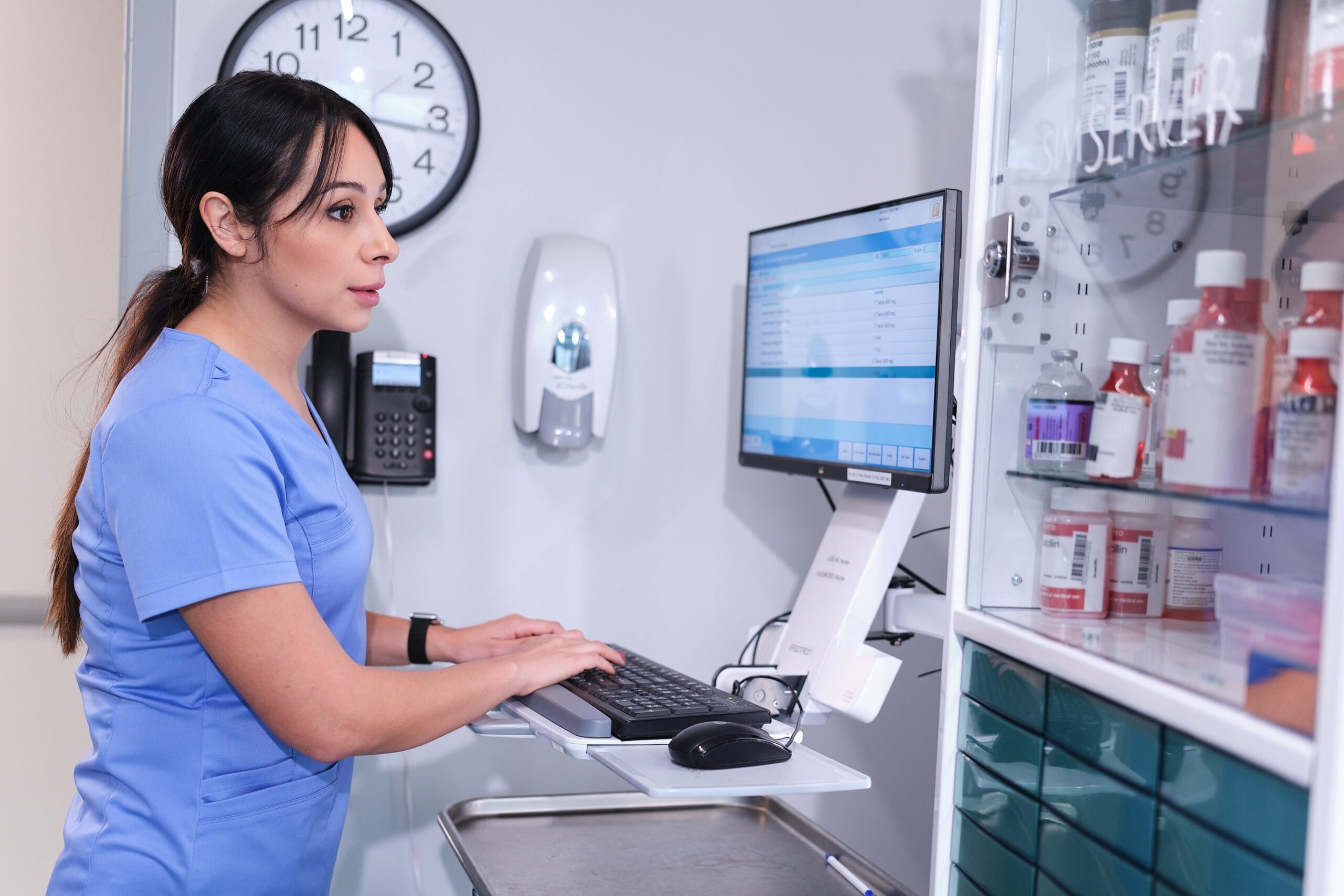 joyce student in clinical rotation